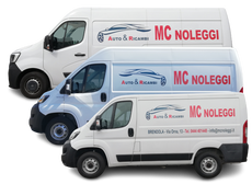 Furgoni Noleggio furgoni di varie volumetrie